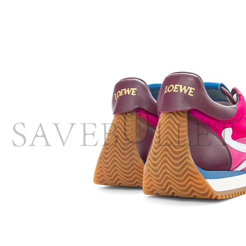 L0ew* flow runner 2.0 in nylon and suede llsr282x13-4864